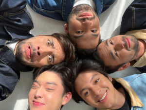 Raffi Ahmad, Refal Hady sampai Angga Yunanda Satu Frame, Warganet: Penyegaran Mata