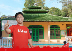 bodrex Cat Ratusan Musala di Indonesia Lewat Program #bodrexmerahputihberaksi