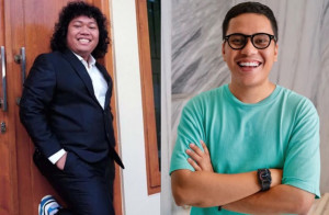 Marshel Widianto dan Arief Muhammad Adu Balap dengan Motor Unik