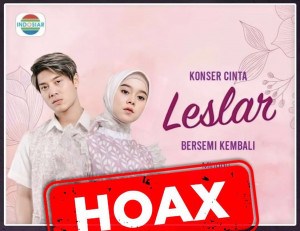 Pihak Indosiar Pastikan Poster Konser Lesti dan Rizky Billar yang Beredar Hoax