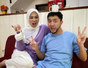 Kompak Jalani Rawat Inap, Ananda Omesh dan Dian Ayu Terpaksa Pisah Kasur