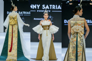 Koleksi Gaun Pengantin Bernuansa Jepang dari Danny Satriadi Tampil di JFW 2023
