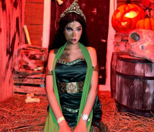 Bikin Ngeri, Lucinta Luna Totalitas Jadi Titisan Badarawuhi di Momen Halloween