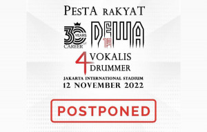Promotor Resmi Tunda Konser Dewa 19 di JIS hingga Februari 2023