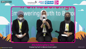 Dukung Kepemimpinan Perempuan, AstraZeneca dan Plan Kampanyekan #GirlsBelongHere