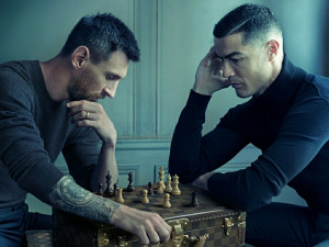 Louis Vuiton Gandeng Cristiano Ronaldo dan Lionel Messi di Campaign Terbaru