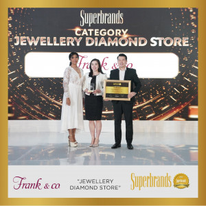 Jadi Brand Perhiasan Pertama Indonesia, Frank & co. Raih Penghargaan Internasional Superbrands