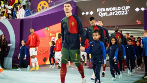 Bocah Asal Indonesia Jadi Player Escort Christiano Ronaldo di Piala Dunia 2022