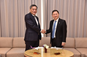 Tanda Tangani MoU, Thai Airways dan Singapore Airlines Siap Terapkan Codeshare