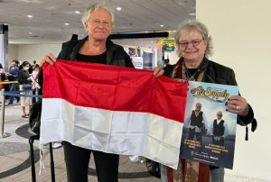 Siap Hibur Penggemar, Grup Legendaris Asal Australia Air Supply Tiba di Indonesia