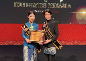 Juarai Banyak Olimpiade, Mischka dan Devon Dilantik Jadi Ikon Presatasi Pancasila