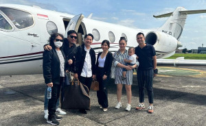 Naik Jet Pribadi, Raffi Ahmad dan Nagita Slavina Datangi Pernikahan Kaesang-Erina