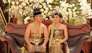 Usai Akad Nikah, Kaesang Pangarep dan Erina Gudono Jalani Prosesi Ngunduh Mantu