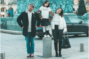 Liburan Bareng, Gading, Gisel dan Gempi Remake Foto Masa Lalu