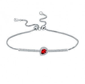 Gelang Berlian dengan Batu Ruby Bikin Makin Kompak dengan Bestie