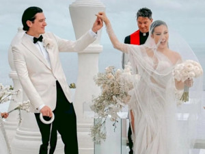 Lepas Masa Lajang, Patricia Gouw Menikah dengan Lelaki Bule di Bali