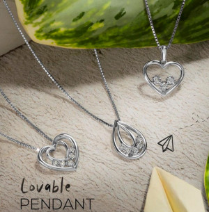 6 Pilihan Liontin Terbaru dalam Lovable Pendant Collection