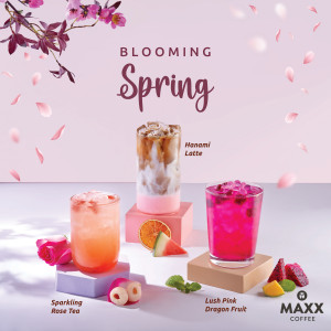 Edisi Spring, MAXX Coffee Hadirkan Menu dengan Konsep Simple namun Menarik