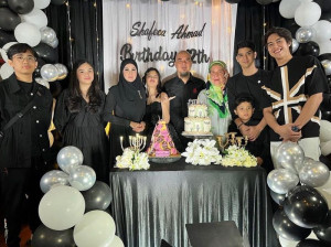 Ulang Tahun Ke-12, Shafeea Ahmad Dapat Kado Spesial dari Sang Kakak