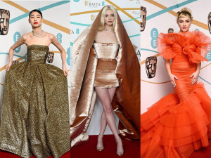 Sederet Gaya Busana Selebriti Berhasil Curi Perhatian di "BAFTA Awards 2023"