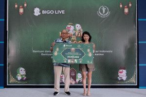 'Bigo Live for Good' Sukses Galang Dana untuk Yayasan Kanker Indonesia