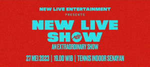 Tak Tanggung-tanggung, New Live Entertainment Hadirkan 3 Musisi dari 3 Negara