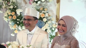 Beri Mahar 1 Karat Berlian, Sahrul Gunawan Sah Nikahi Dine Mutiara