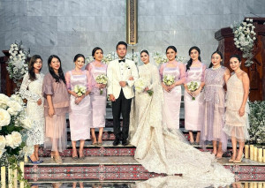 Tampil Kompak, Berikut Potret Bridesmaid Pernikahan Jessica Mila