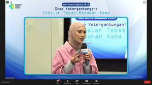 Zaskia Adya Mecca Ajak Pasien Asma untuk Cek Ketergantungan Obat