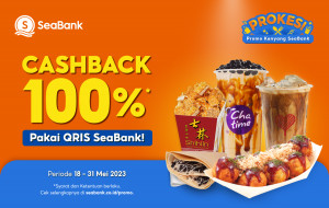Nikmati Cashback 100 Persen dengan  Belanja Pakai QRIS di PROKES! SeaBank