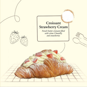 "The Art of Croissant", Croissant Klasik dengan Sentuhan Inovatif by PAUL