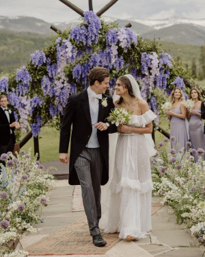 Resmi Menikah, Intip Potret Private Wedding Taylor Hill dan Daniel Fryer