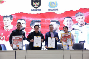 Aice Group Bersama PSSI Sukseskan Pertandingan Akbar Indonesia vs Argentina