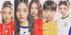 Tampil Trendi dan Sporty, Intip Potret NewJeans Kenakan Jersey Nike