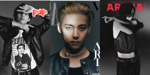 Promosi Album Terbaru, V BTS Tampil Karismatik di Tiga Cover Majalah Berbeda