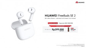 HUAWEI FreeBuds SE 2 Sudah Bisa Didapatkan Eksklusif Secara Online