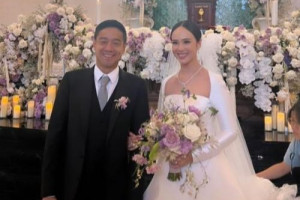 Tak Pernah Ungkap Sosok Kekasih, Pamela Bowie Resmi Menikah di Bali