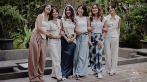 Segera Dipersunting, Adinda Thomas Gelar Bridal Shower dengan Para Sahabatnya