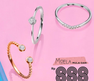 Tampil Menarik dengan Perhiasan Therjangkau, THE PALACE Jeweler Hadirkan MOELA Untuk Kamu