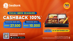 Promo SeaBank Cashback 100% di HokBen, Catat Tanggal dan Ketentuannya!