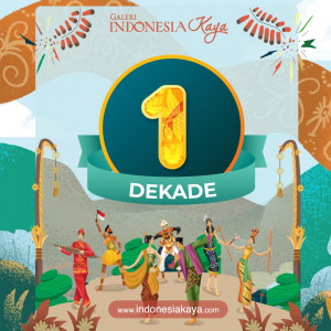 Perayaan 1 Dekade, Galeri Indonesia Kaya Berikan Kado untuk Sanggar & Kelompok Tari