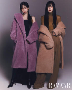 Karina & Giselle AESPA Tampilkan Visual Mahal di Pemotretan Majalah BAZAAR Korea
