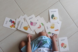 Bermain Flashcard Ala Glenn Doman Sebagai Stimulus Kecerdasan
