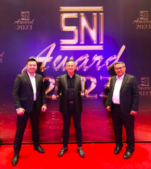 Bukti Standar Kualitas Terbaik, Central Mega Kencana Raih SNI Award 2023