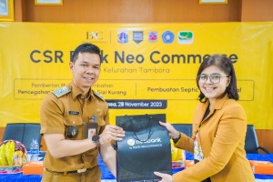 Bank Neo Commerce Gandeng Kelurahan Tambora Tangani Stunting dan Pencemaran Lingkungan