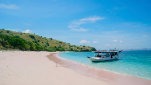 Miliki Pasir yang Unik, Pantai Pink di Lombok yang Istimewa
