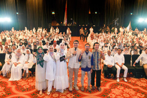 Terus Beri Dukungan, Buttonscarves Gelar Kajian Akbar dan Doa Bersama untuk Palestina