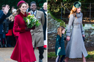 5 Penampilan Elegan Kate Middleton Kenakan Coat di Setiap Natal