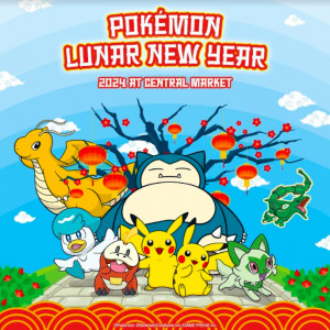 Pokémon TCG Academia & Pokémon Lunar Year Meriahkan Tahun Baru Imlek di PIK
