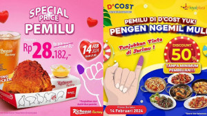Makanan Hingga Minuman, 7 Promo Pemilu 2024 Tak Boleh Dilewatkan